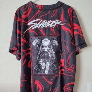 Slander Band Astronaut Space Jersey Mens S/S Sz 2XL - New